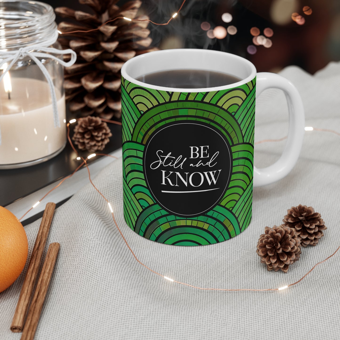 Be Still and Know Mug 11 oz