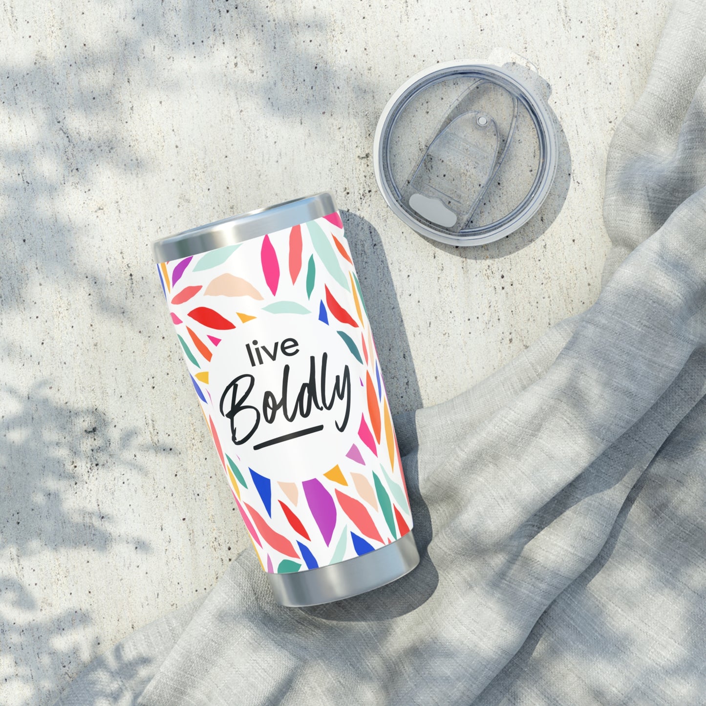 Live Boldly Viva Tumbler 20 oz