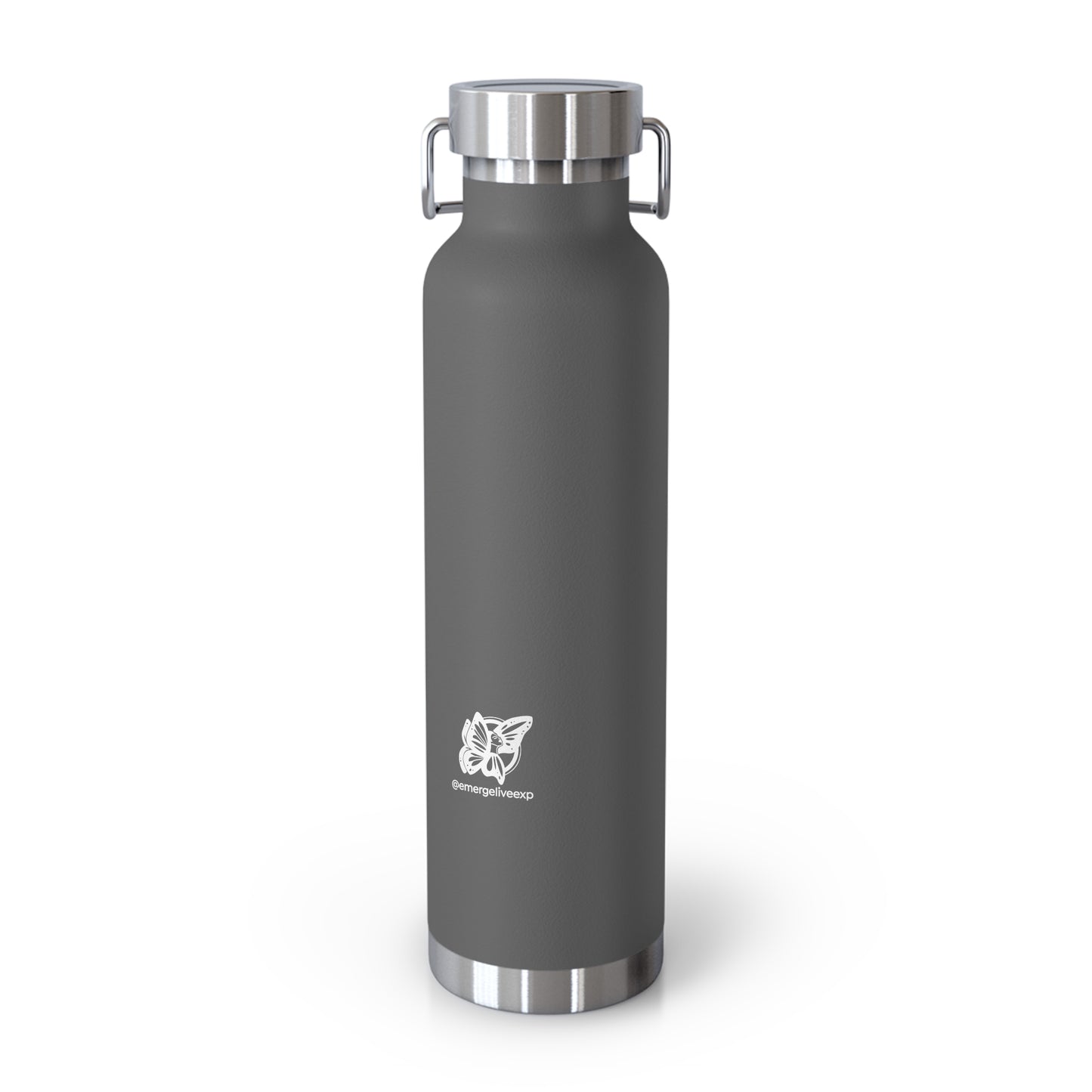 Yoga is My Therapy Copper Vacuum Insulated Bottle, 22oz