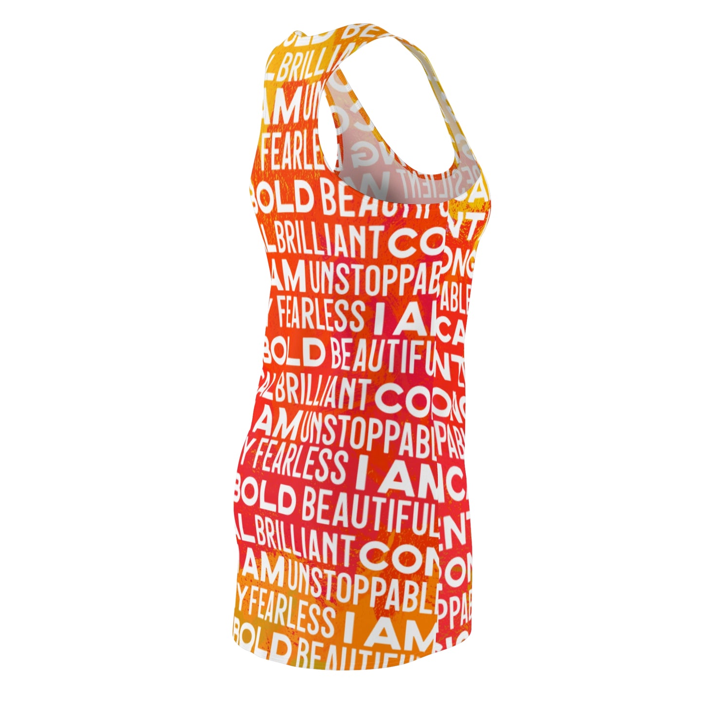 Bold Affirmations Racerback Dress (Sunrise)