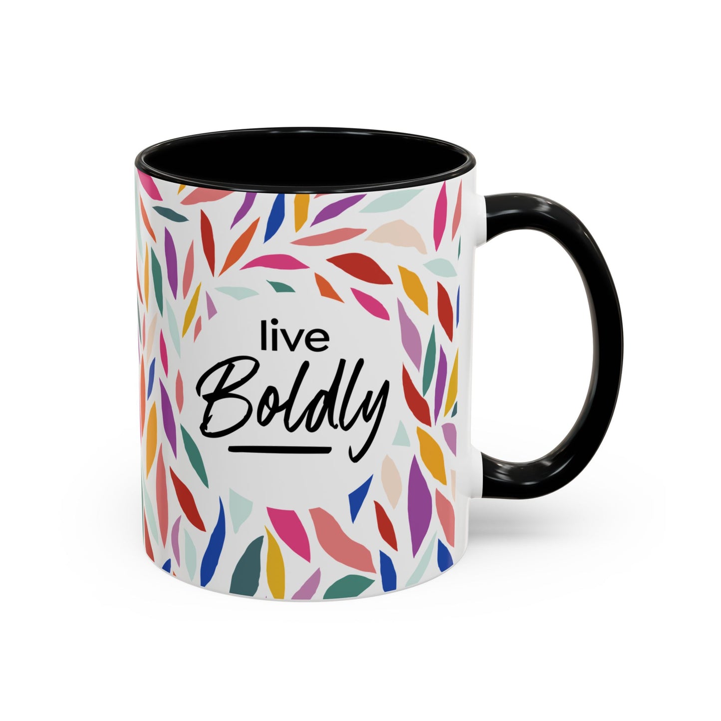 Live Boldly Viva Accent Mug