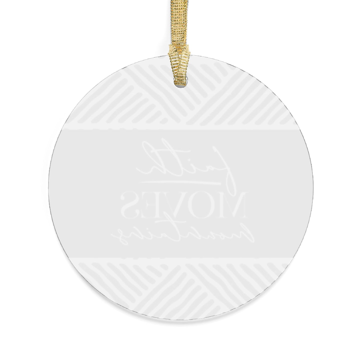 Koya "Faith Moves Mountains" Acrylic Ornament