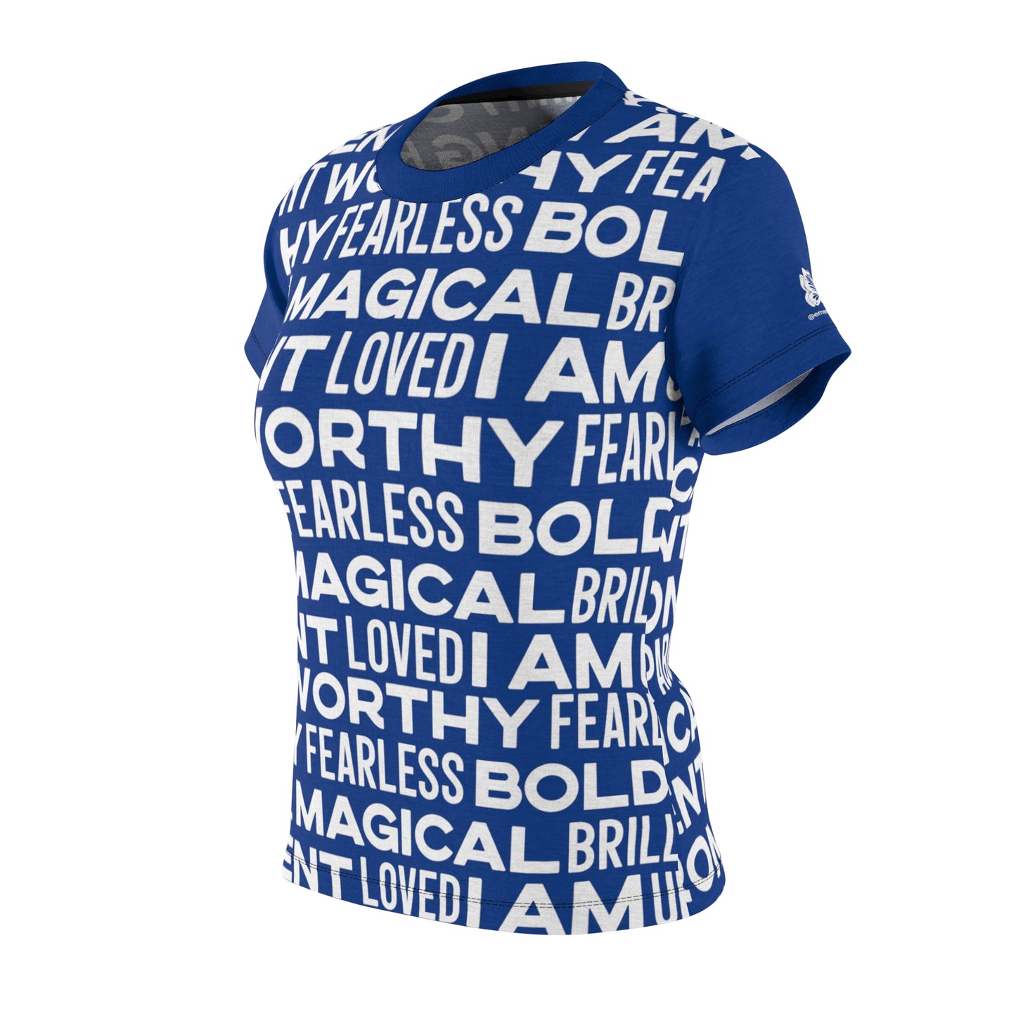 Bold Affirmations Shirt (blue)