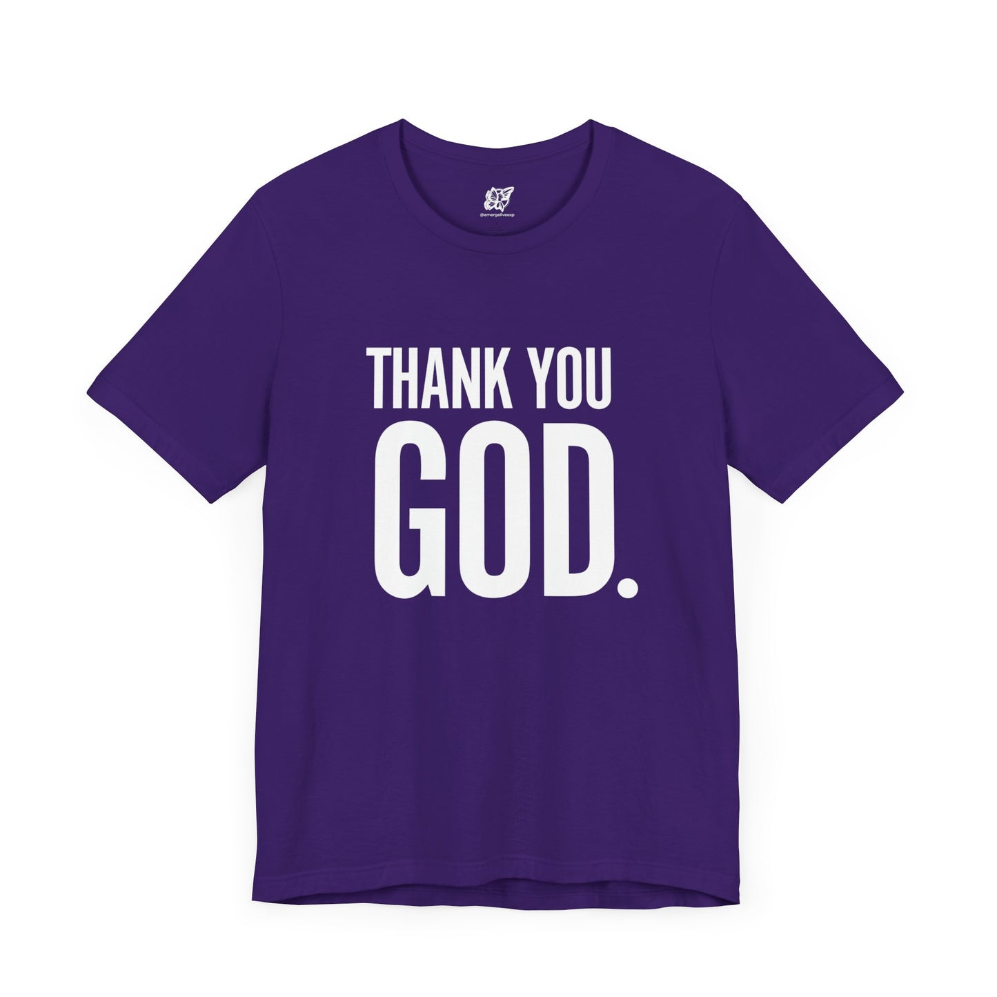 Thank You God Inspirational Comfort Tee