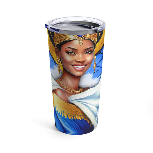 Black Butterfly Queen Zeta-Inspired Tumbler 20oz