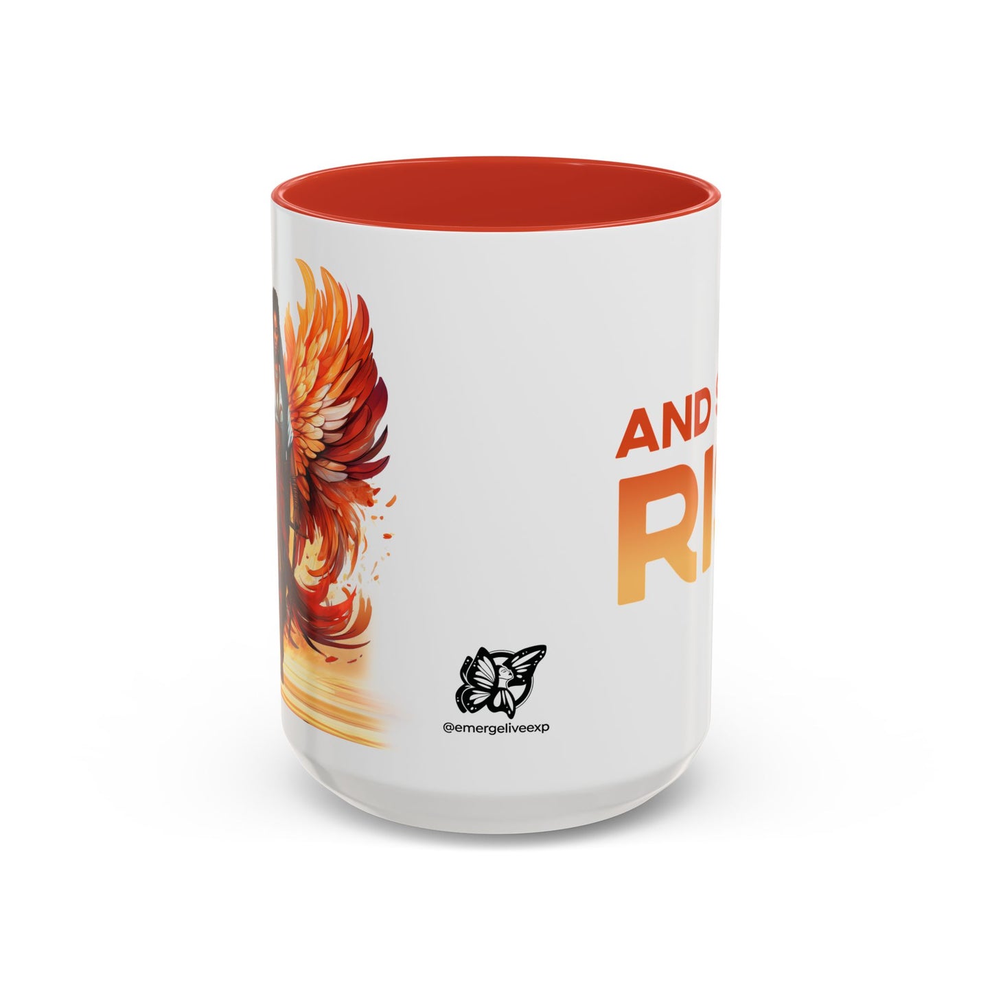 "And Still I Rise" Accent Mug 15 oz