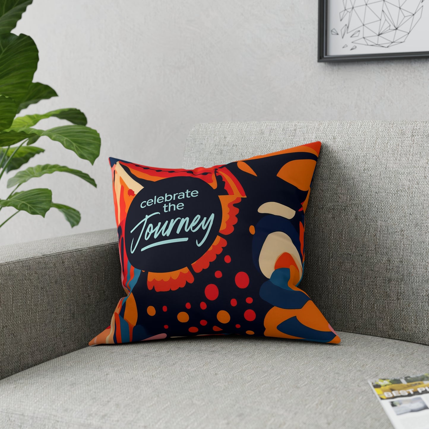 Celebrate the Journey Sanora Pillow