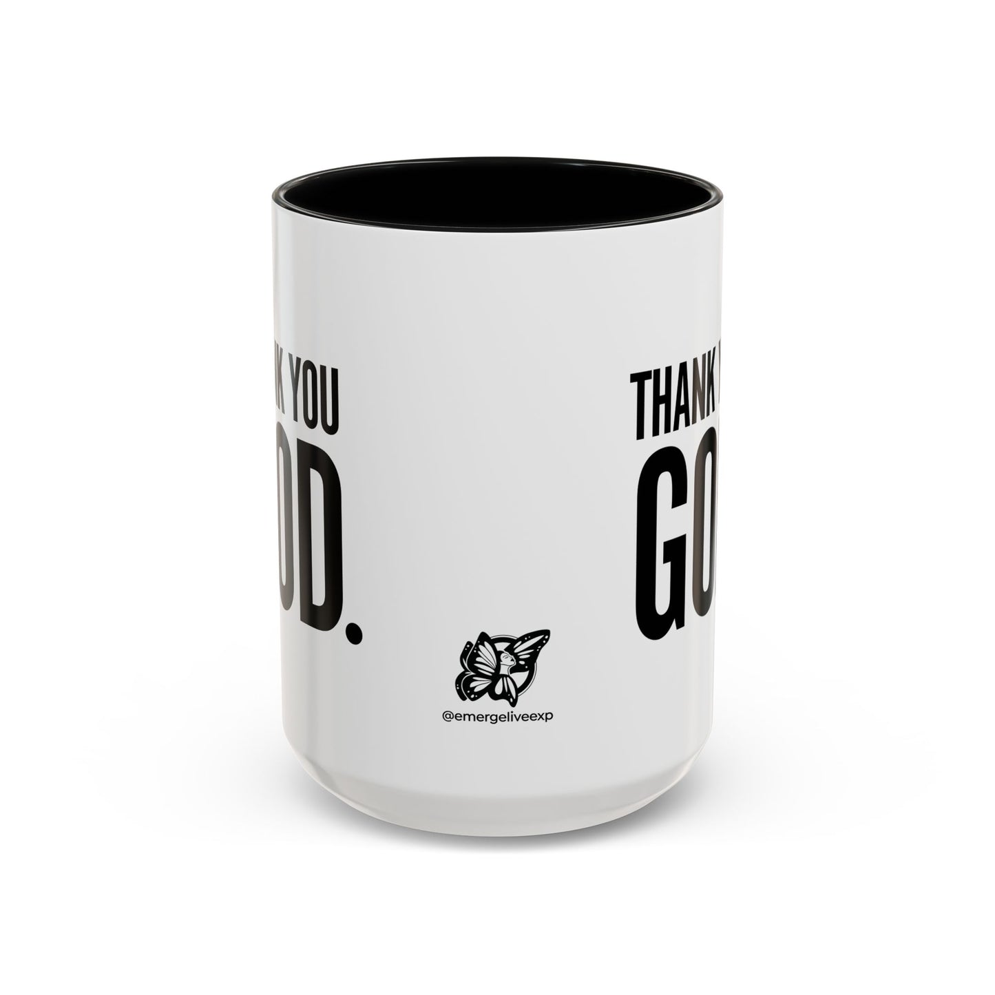 Thank You God. Accent Mug, 15oz