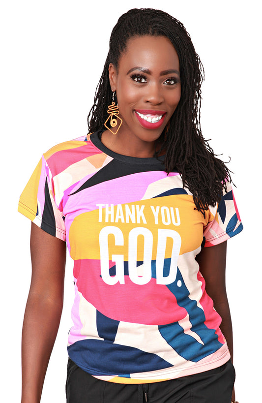 Thank You GOD. Sia Premium Statement Shirt