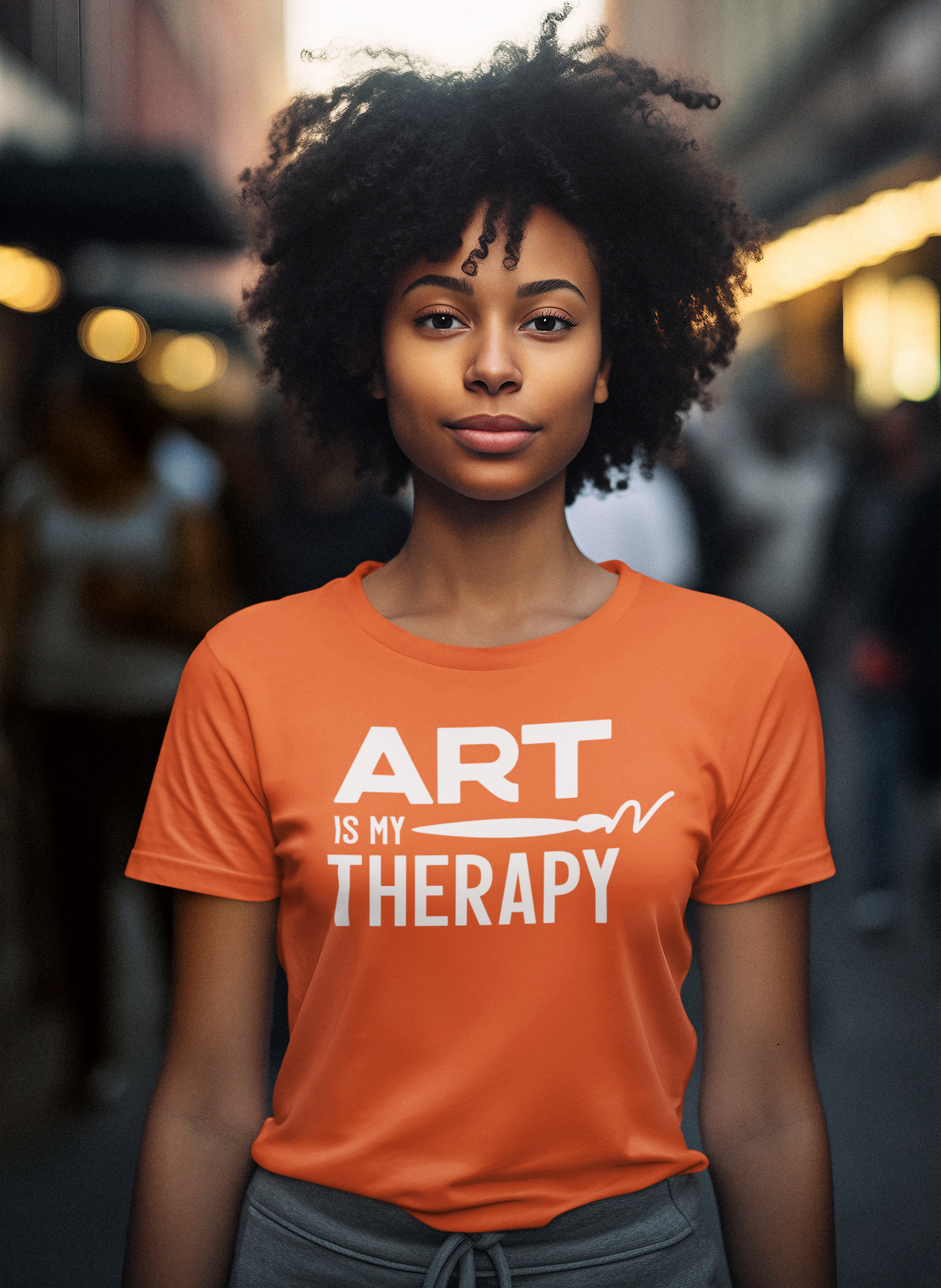 ART is My Therapy Tee (dark)